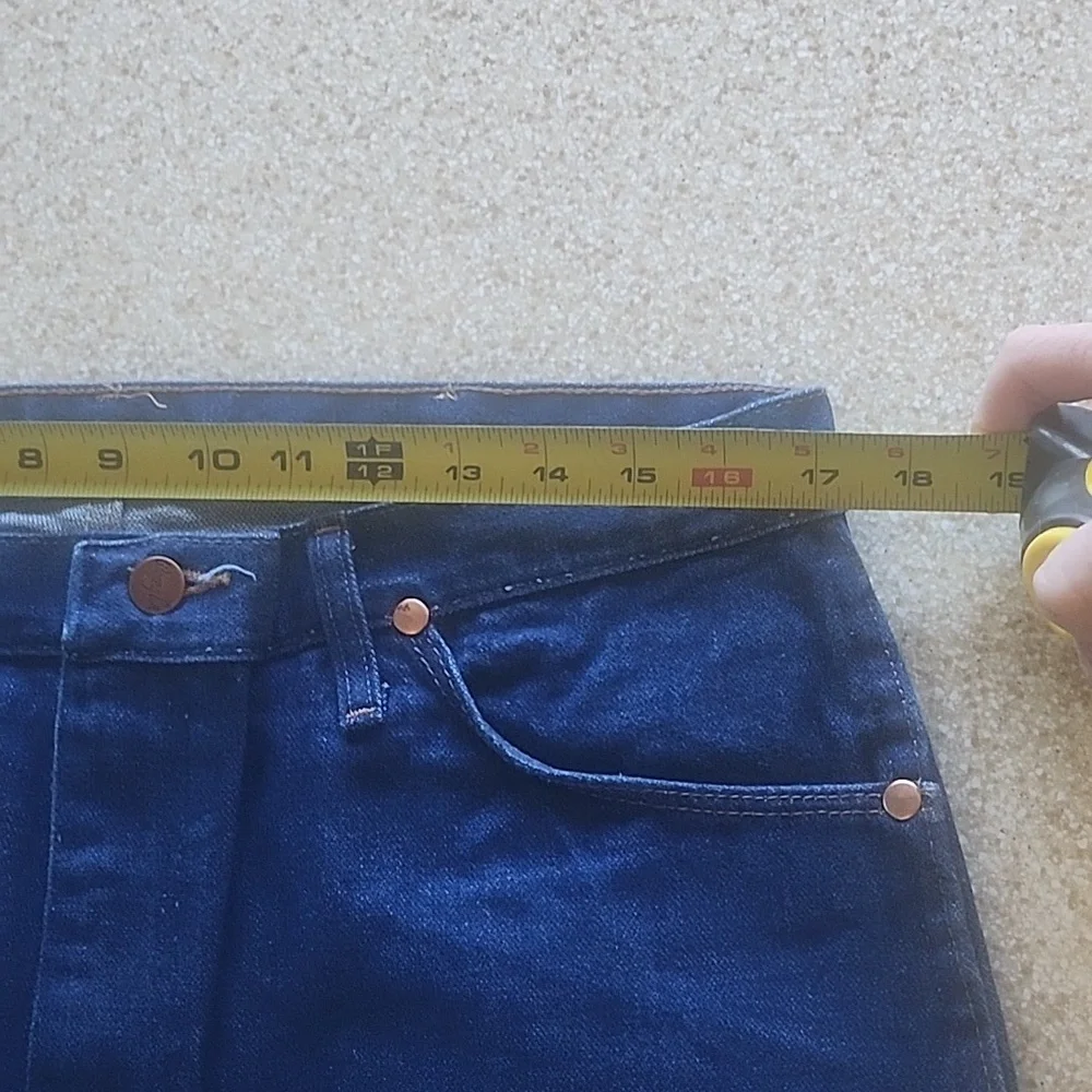 Men's 36x38 Wrangler 13MWZ Rigid Cowboycut Orig Fit Jeans - Picture 8 of 14